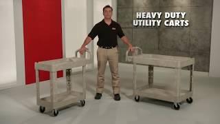 Rubbermaid Commercial Products Heavy-Duty Utility Carts — Bunzl Processor Division