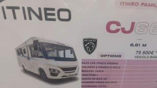 Itineo CJ 660 #motorhome edizione  2024 esposto al Salone del camper 2023 a Parma #camper #tutti