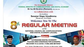 8TH REGULAR MEETING OF NATIONAL COUNCIL ON COMMUNICATION AND DIGITAL ECONOMY (NCCDE)