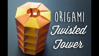 Origami Twisted Tower