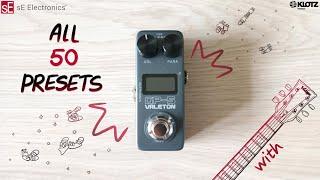 Valeton GP-5 DEMO & REVIEW | NAM amp & drives in MINI PEDAL format + ALL EFFECTS! | Future Modeling?