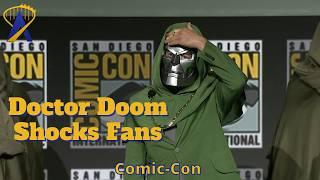 Robert Downey Jr.  Shocks Fans as Doctor Doom at Comic Con