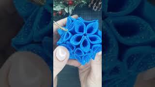 Новогодняя игрушка из фоамирана