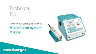 Meusburger – Micro motor system M-Line