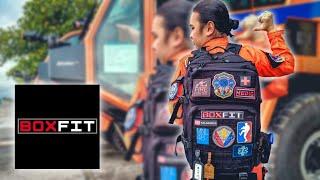 MY FIREFIGHTER EDC (BOXFIT PH FULL FRONT VELCRO BACKPACK) | KALAMARES 40