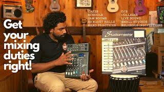 A Mixer that is enough for all your NEEDS | StudioMaster Club XS Series Features Explained