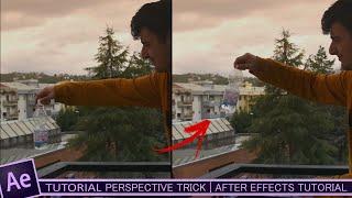 Perspective Trick - Zach King Style | After Effects Tutorial