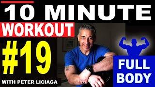 10 Minute Stay At Home Workout #19 with Peter Liciaga