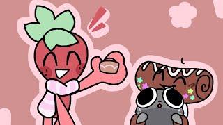 Sprout and Cosmo Make Pebble a Treat! || Dandy’s World Short || 🪨