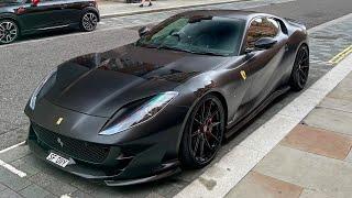 GINTANI Ferrari 812 Superfast Insane Sounds In London!!! *LOUD*