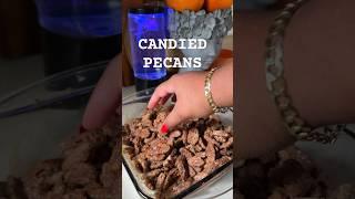 Candied Pecan Recipe #foodie #recipe #snacks #christmas