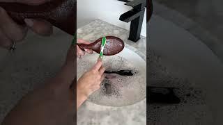 Hair Brush Clean #satisfying #cleaning #cleaningmotivation