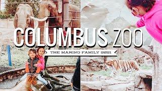 VISITING THE COLUMBUS ZOO AND AQUARIUM | THE MARINO FAMILY VLOG 2021 | The Home Life  
