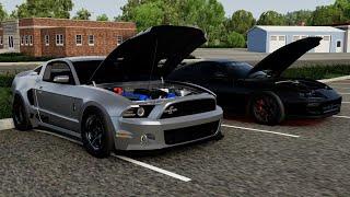 BeamNG Online Widebody Shelby 1000 Vs The World! Shelby 1000 Vs 900-1200HP Street Cars!