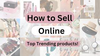 How to Sell Online Like a Pro | Pinterest Inspired Products ⋆౨ৎ˚⟡˖࣪ #smallbusiness #onlinebusiness