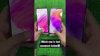 Samsung A53 vs Samsung A73 Finger test #shorts #youtubeshorts #samsung #reels