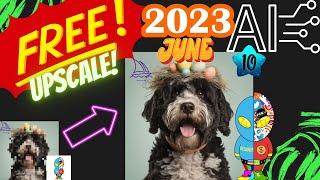 2023 ai image upscale