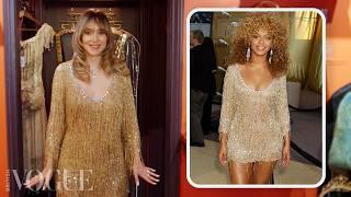 Suki Waterhouse's Vintage Shopping & Try On Haul: Dresses Worn by Beyoncé, Princess Diana & More