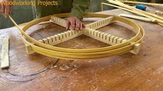 How To Build An Unique Art Coffee Table // Incredible Woodworking Projects.