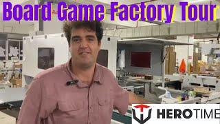 Board Game Factory Tour With Hersh from Hero Time