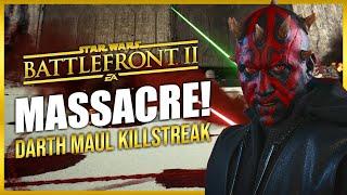 Darth Maul IS SO GOOD  Star Wars Battlefront 2