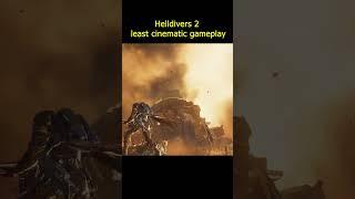 The most cinematic gameplay #helldivers2 #shorts