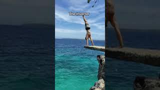 Cliff Jumping at Salagdoong Beach Siquijor #beach #islandgirl #philippines #travel #filipina