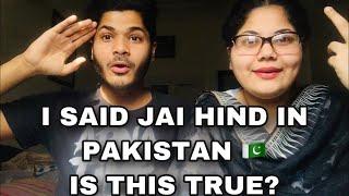 I said JAI HIND in PAKISTAN  | Shocking Pakistani Reaction | By Pak Siblings