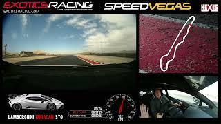 Speed Vegas Exotics Racing Lamborghini Huracan STO. 56.33 lap time.