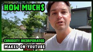 How Much Curiosity Incorporated Get paid From YouTube