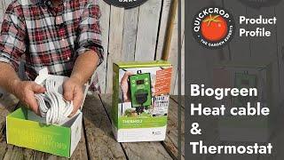 Make Your Own Propagation Bench! : the Bio Green Soil Warming Cable and Thermostat