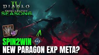 Spin2Win is the new Paragon EXP META? Season 6 Diablo 4 Expansion