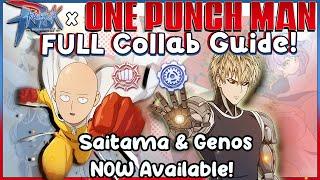 ROM x One Punch Man Collab Event Completion Guide! NEW Jobs, New Looks - Unlock it all!