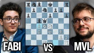 Fabiano Caruana vs Maxime Vachier-Lagrave Candidates 2021