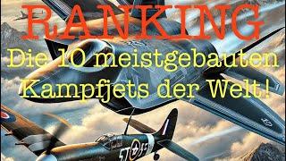 Ranking: Die 10 meistgebauten Kampfjets der Welt!