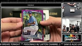 3 Boxes Of 2025 Bowman Baseball Jumbo For Jeffery H