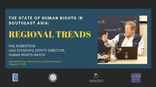 The State of Human Rights in Southeast Asia: Regional Trends