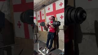 Irakli Zirakashvili strict curling 110kg