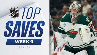 "Call the Cops!"  Top NHL Saves of Week 9 | 2024-25 Highlights