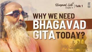 1 of 16 | Bhagavad Gita -Chapter 9 -Swami Chinmayananda #ChinmayaMission