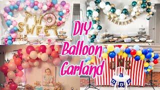 QUICK & EASY DIY BALLOON GARLAND TUTORIAL