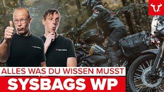 Die PERFEKTEN Taschen für dein Motorrad Abenteuer - SYSBAGS WP