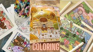 Relaxing & Satisfying Coloring Book Compilation - TikTok Edition!