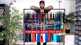 HUGE Mitchell & Ness NBA Throwback Jersey Haul PART 2 | I AM RIO P.