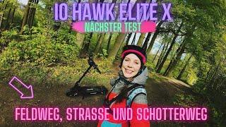 Nächster TEST mit dem ELITE X : Feldweg, Straße & Schotterweg !!