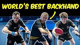 World's BEST Backhand vs TTD Team!