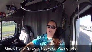 Expediter Team ~ Quick Tip for Straight Trucks on Paying Tolls