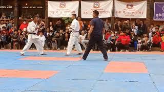 Rupak Nepali (White) Pokhara VS Shany Shing (Red) Army Final Heavyweight 2nd Lalitpur Mayur cup 2022
