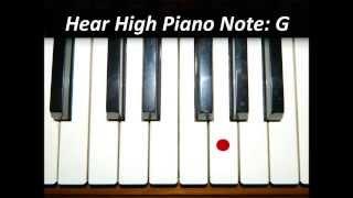 Hear Piano Note - High G