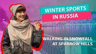 Best district for living in Moscow II Sparrow hills Snowboard park II Anna Global Travel